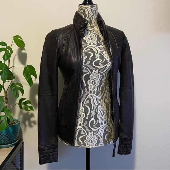 Mackage Leather Jacket - Picture 1 of 5